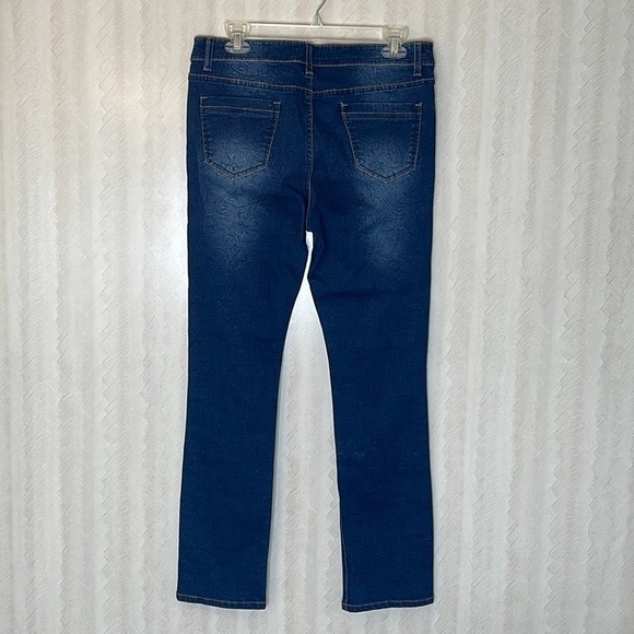 🆕 TESORO MODA Denim Skinny Pants Size 6 - Picture 3 of 5